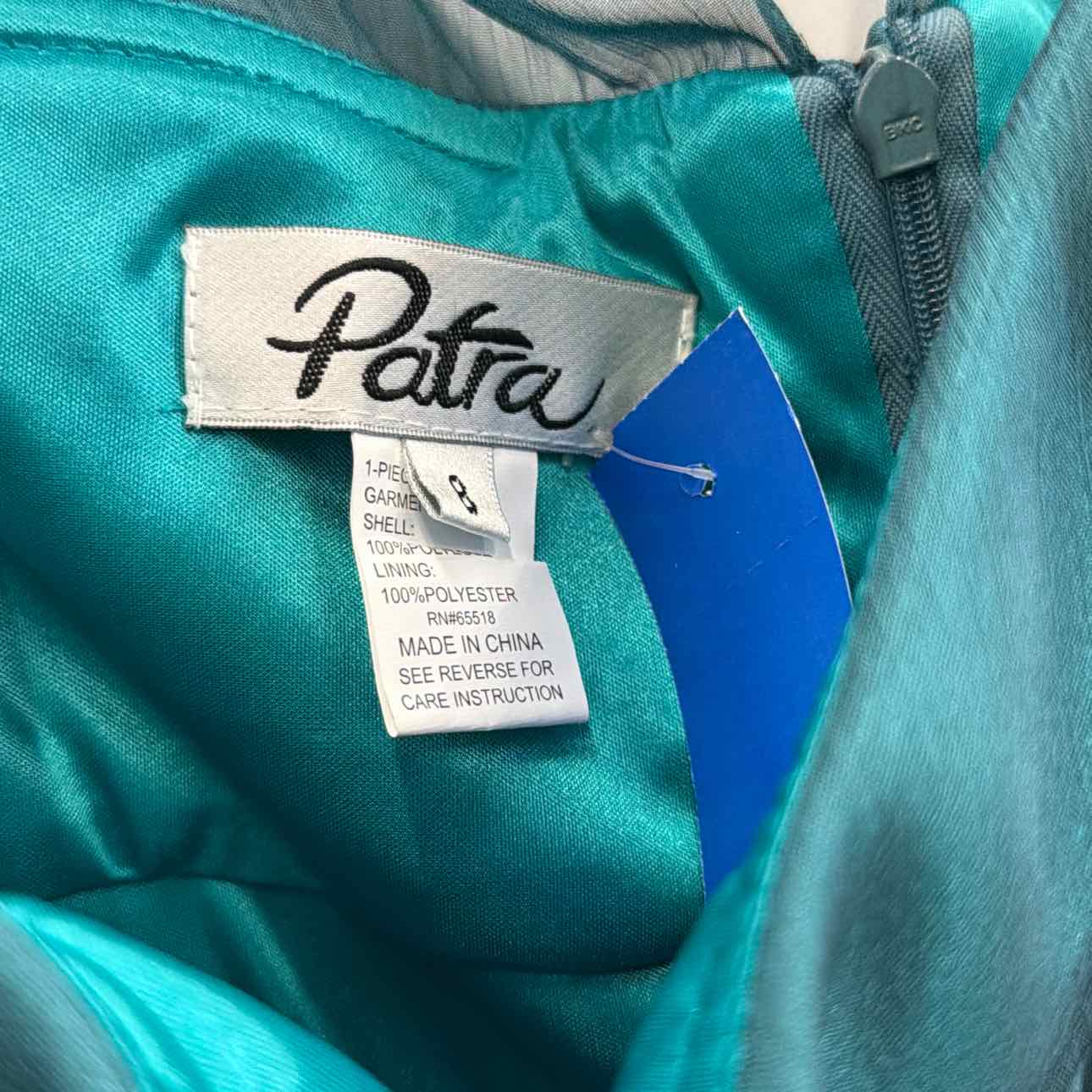 Patra Size 8 Blue Preloved Dress