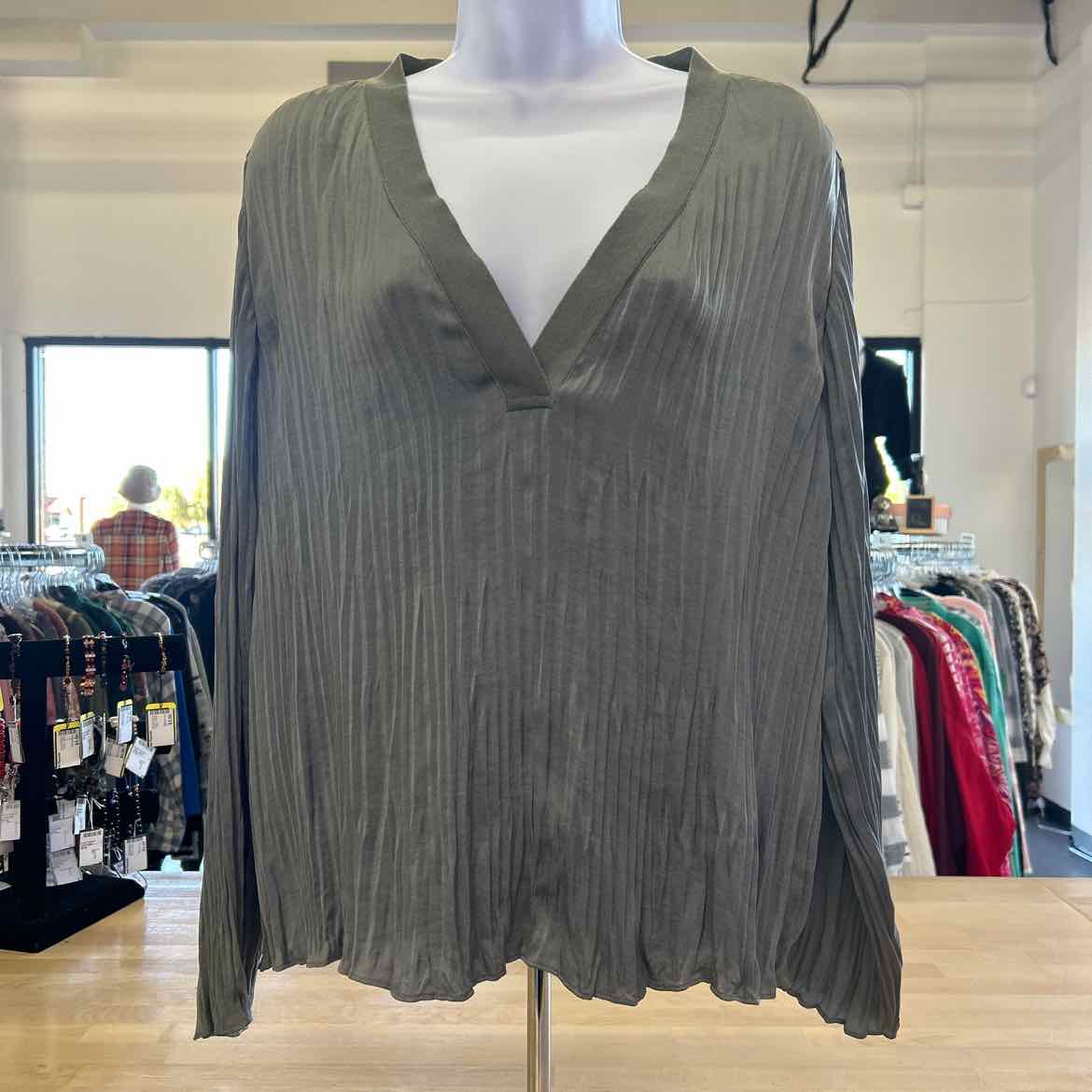 Vince Size M Blue Blouse