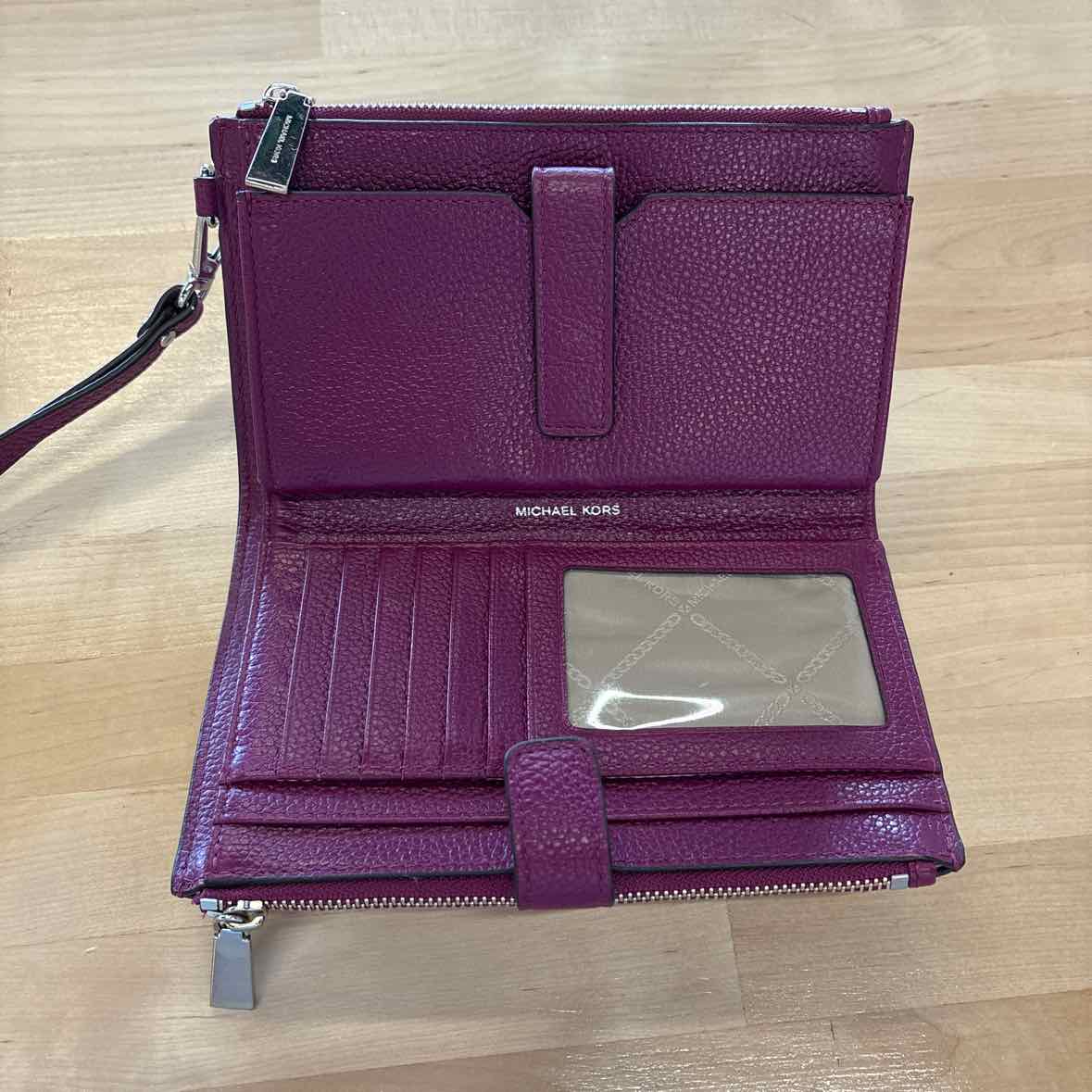 Michael Kors Purple Wristlet