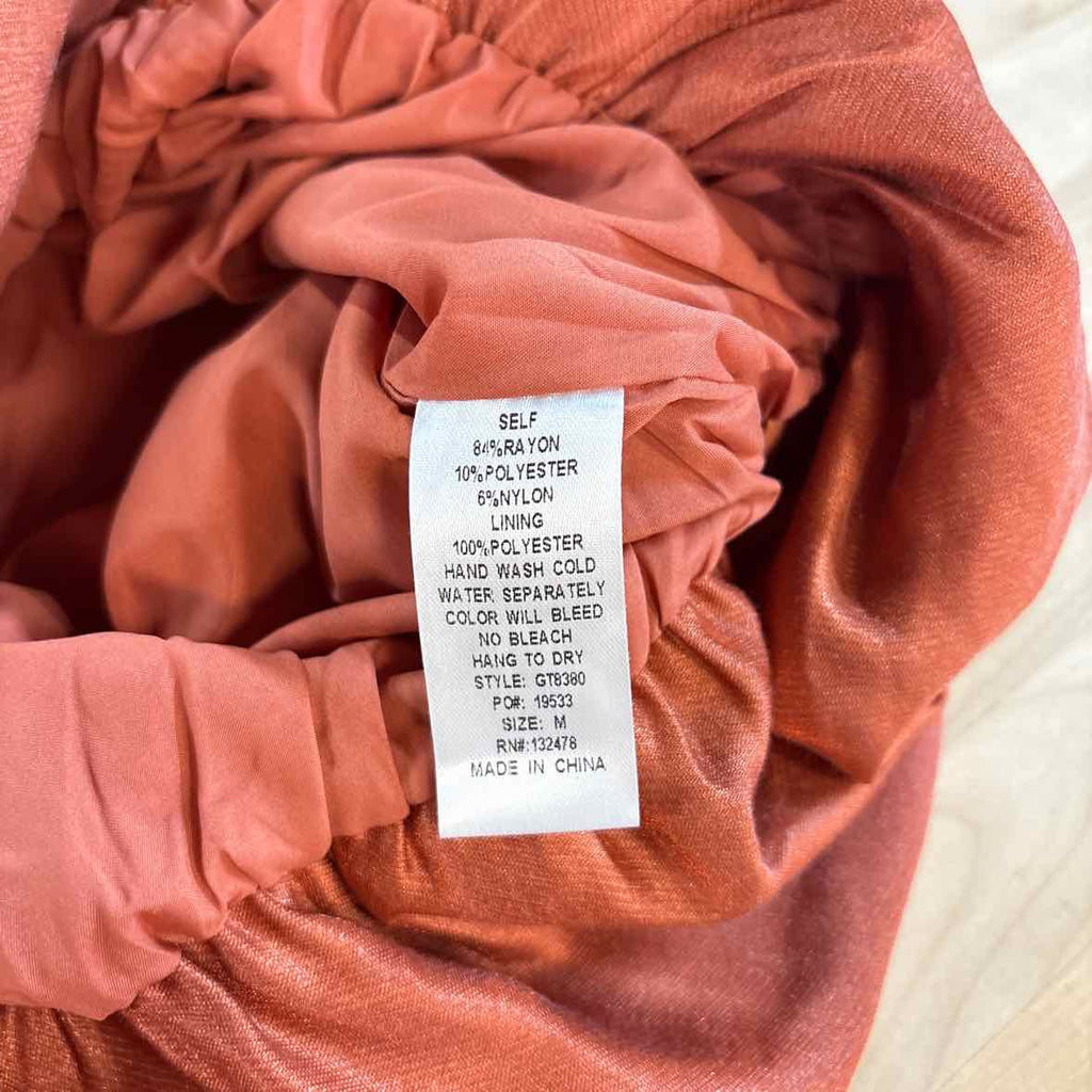 Glam Size M Orange Preloved Vest