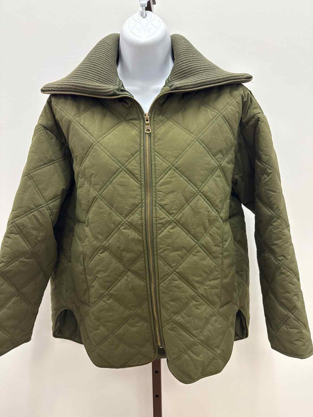 Banana Republic Size XXS Green textured New Jacket