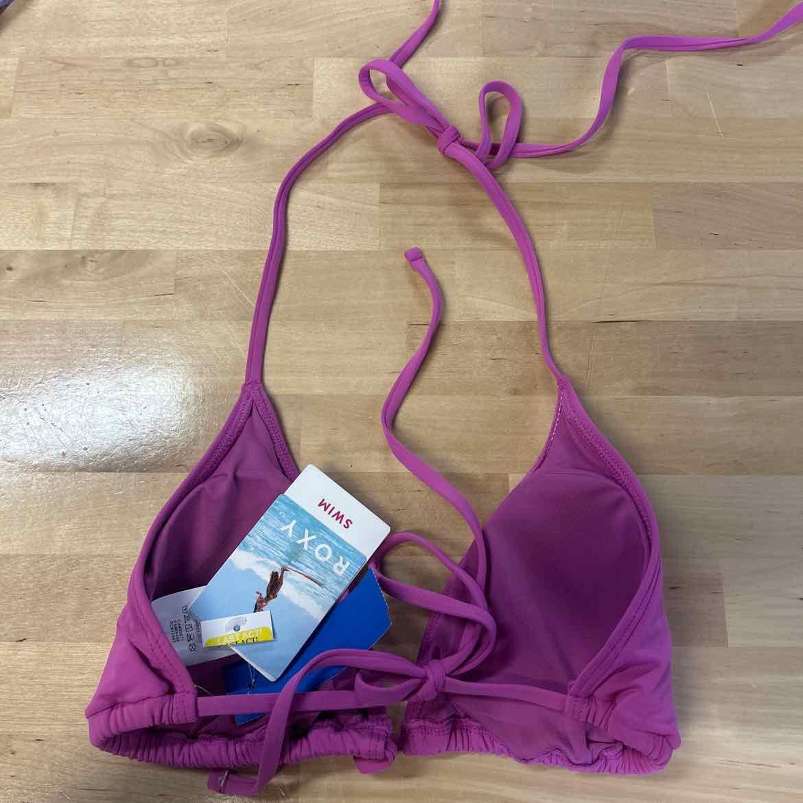 Roxy Size XL Beach Classics Triangle Bikini Top