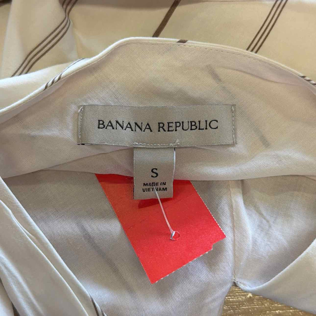 Banana Republic Size S White Preloved Halter