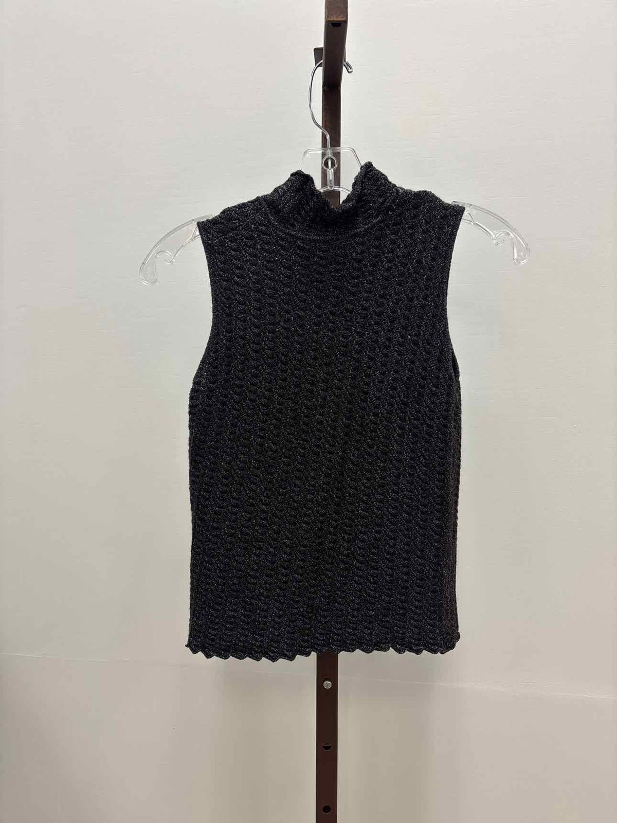 Dana Buchman Size M Gray Wool Preloved Vest