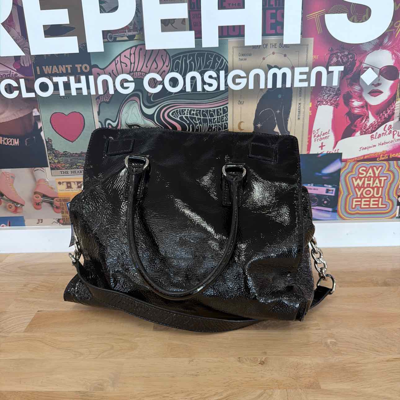 Michael Kors Black Preloved Handbag