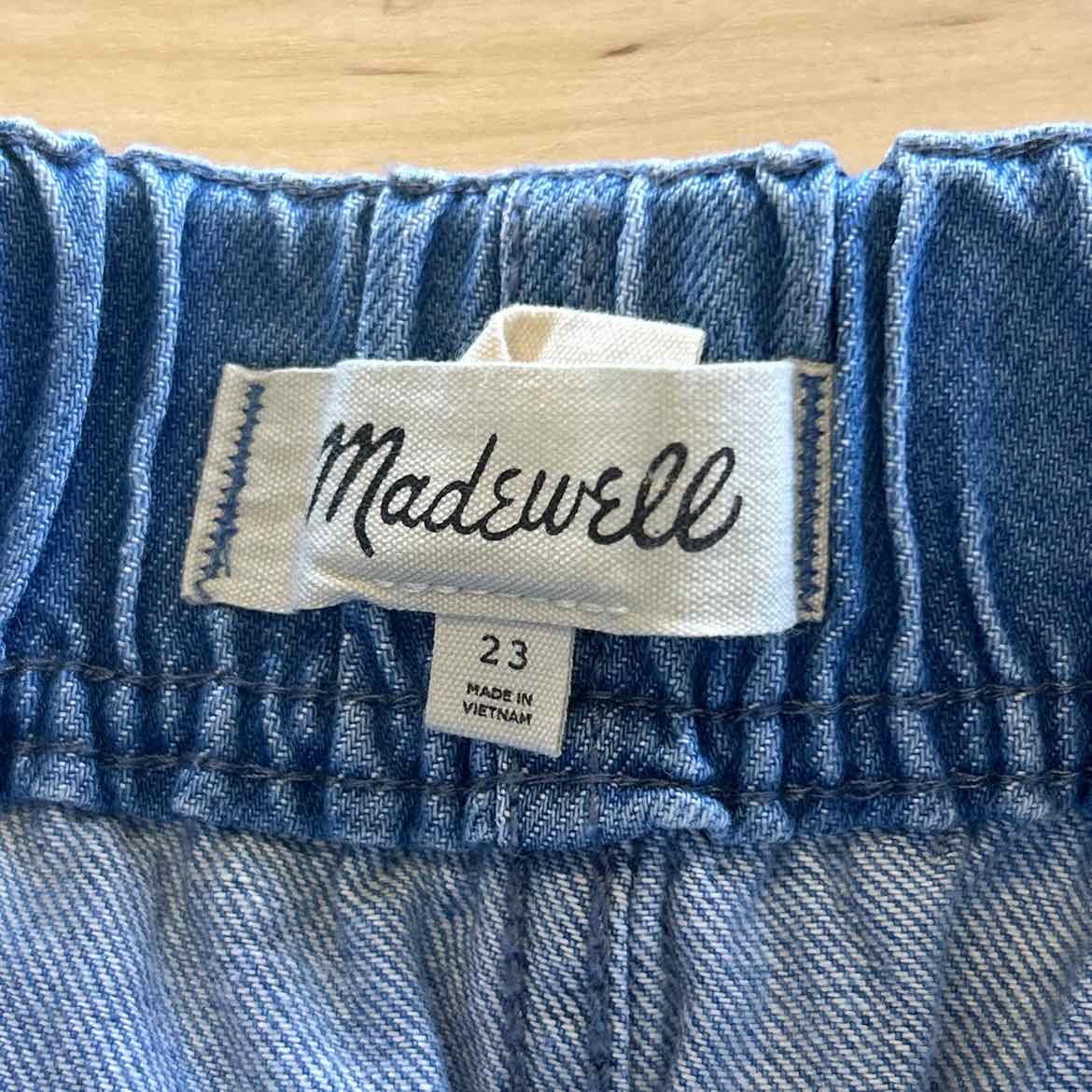 Madewell Women Size 23 Denim Preloved Shorts