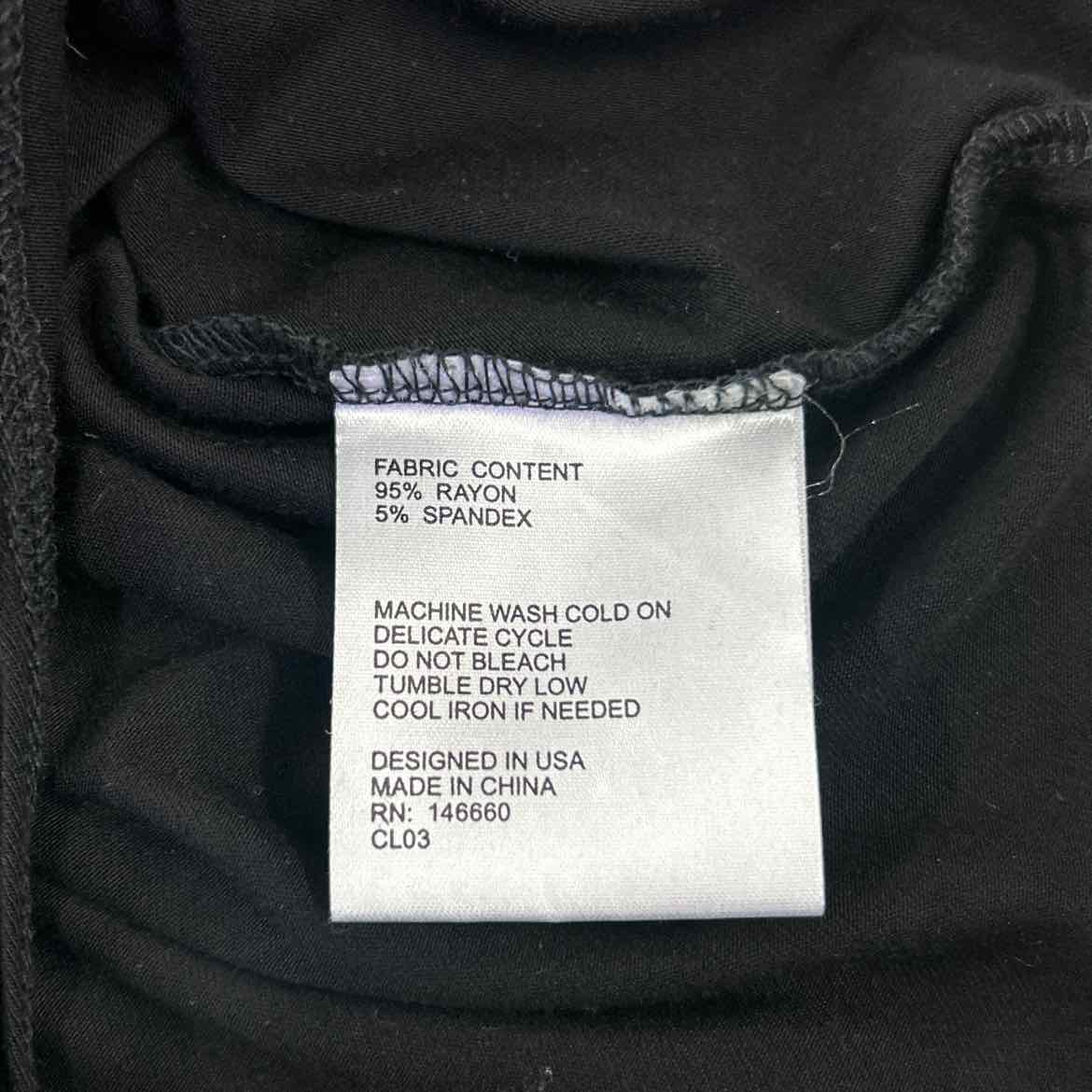 Kimi+Kai Size L Black Preloved Bodysuit
