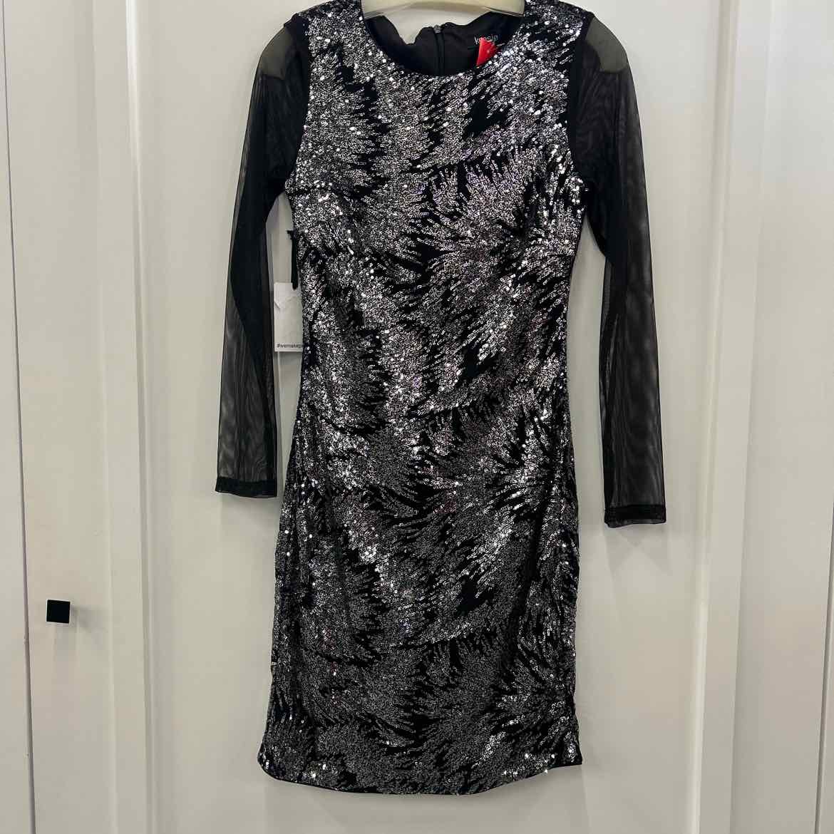 Kensie Size 4 Black New Dress