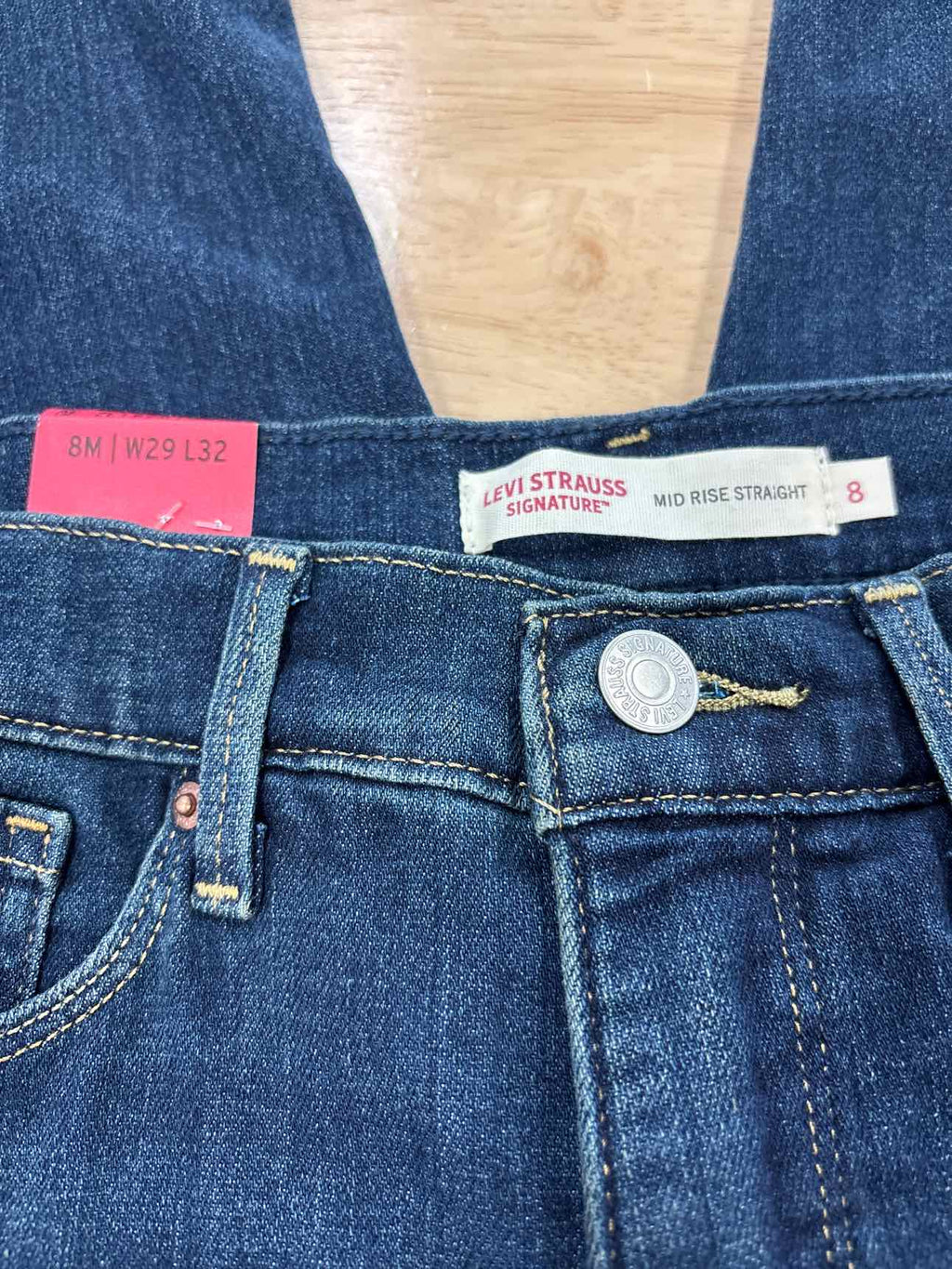 Levi's Size 8 Blue Denim New Jeans