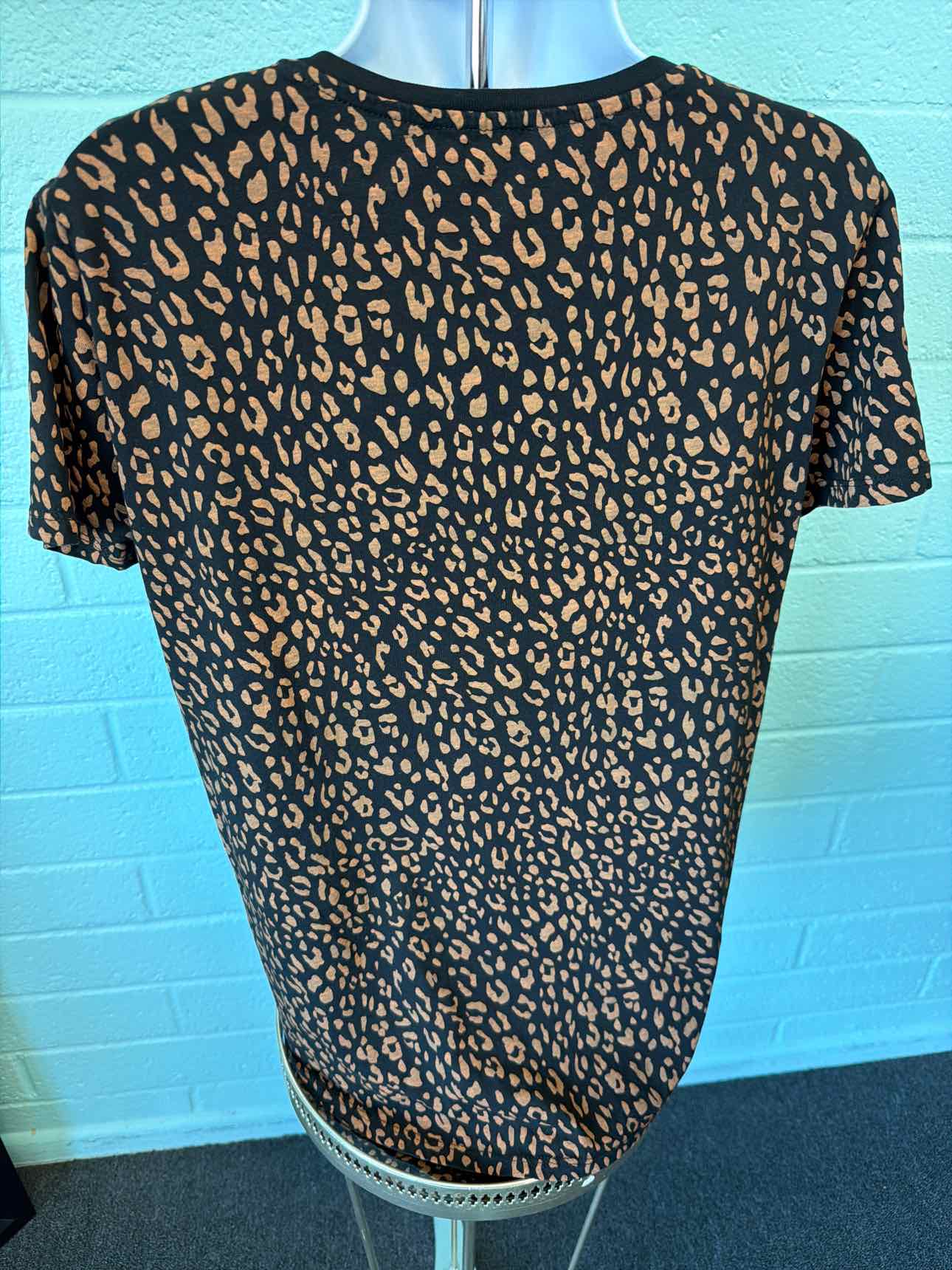 zara Size M Black & beige T-shirt