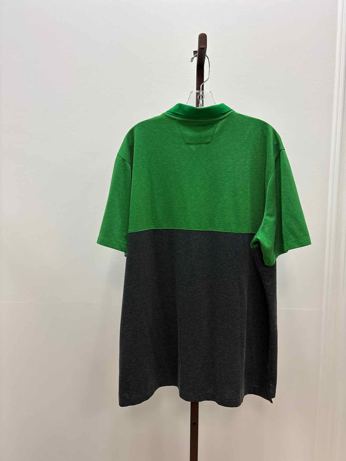 Nike Size XXL gray & green Preloved MENS Polo