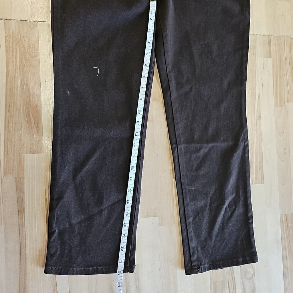 Gloria Vanderbilt Size 12P Brown New Pants