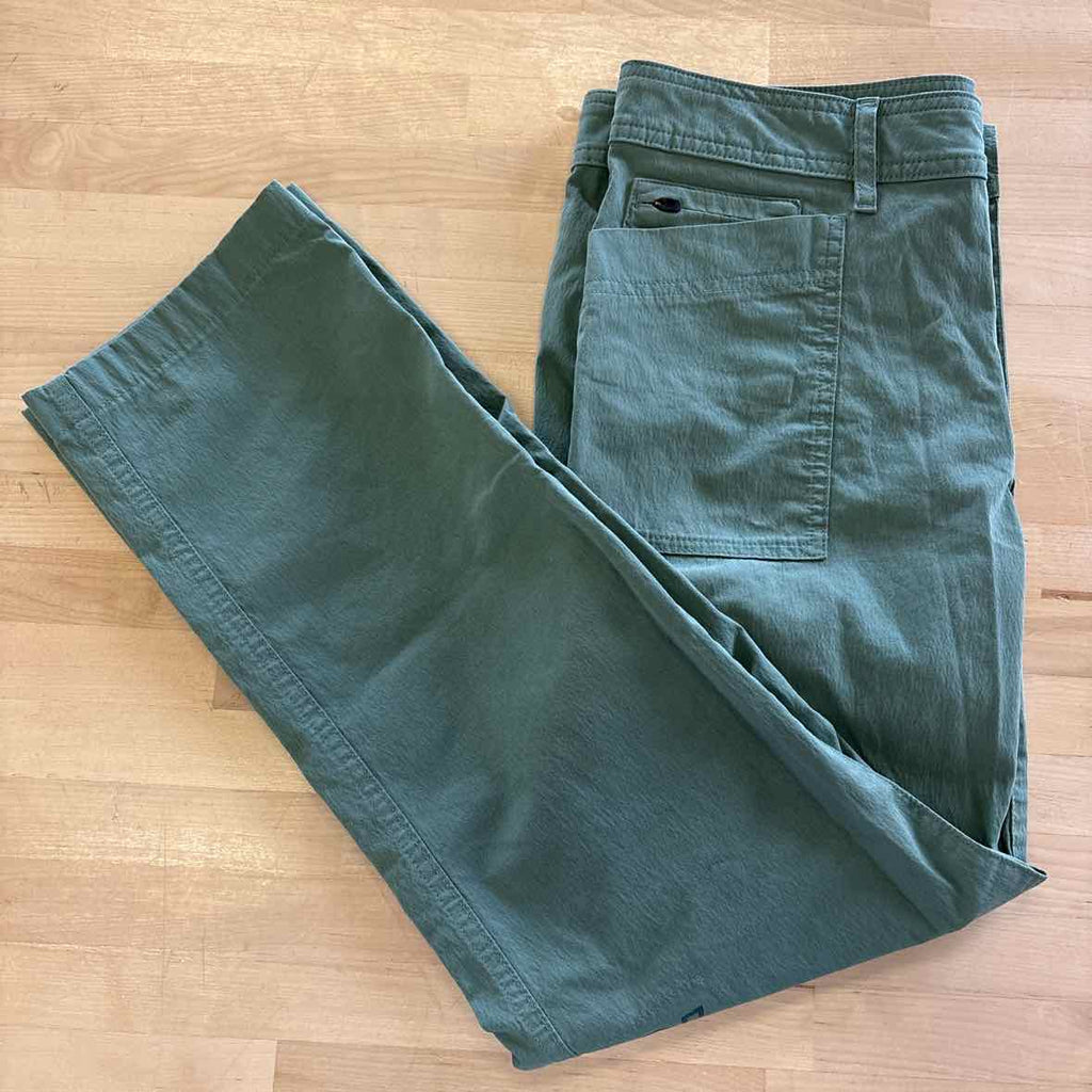 Eddie Bauer Size 4 Green Preloved Pants