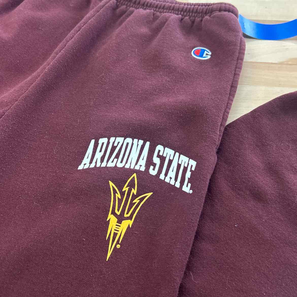 Champion Size L Maroon Sweatpants