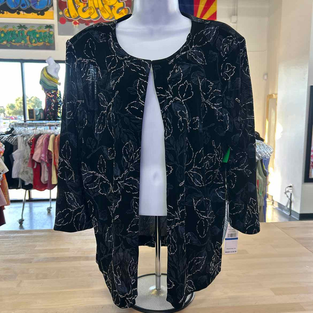 Alex Evenings Women's Printed Top & Jacket Set