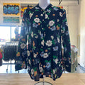 Talbots Size XLP Blue Preloved Button Down LS