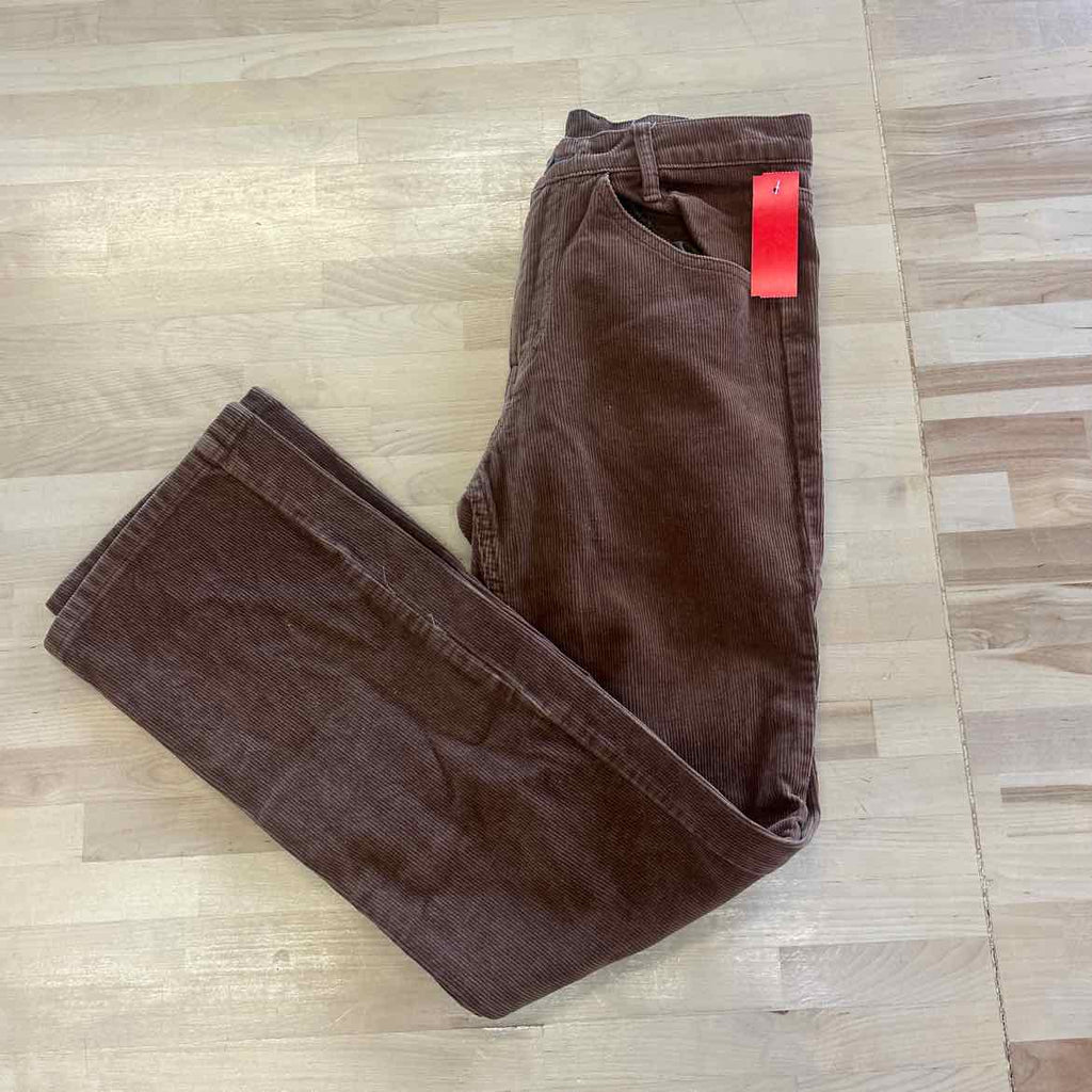 John Galt Size S Brown Cotton Corduroy Preloved Pants