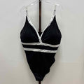 LaBlanca Size 22 Black Cream Swimsuit