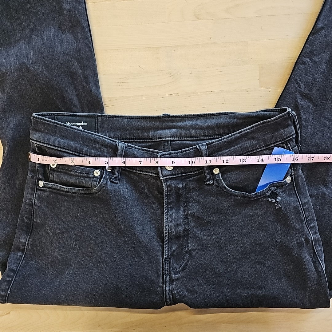 Abercrombie & Fitch Men's Size 31 Black MENS Jeans