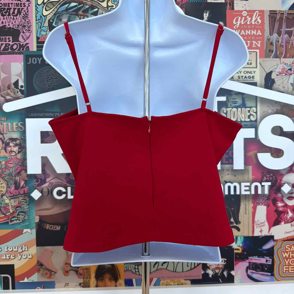 astr Size L Adana Sweetheart-Neck Top