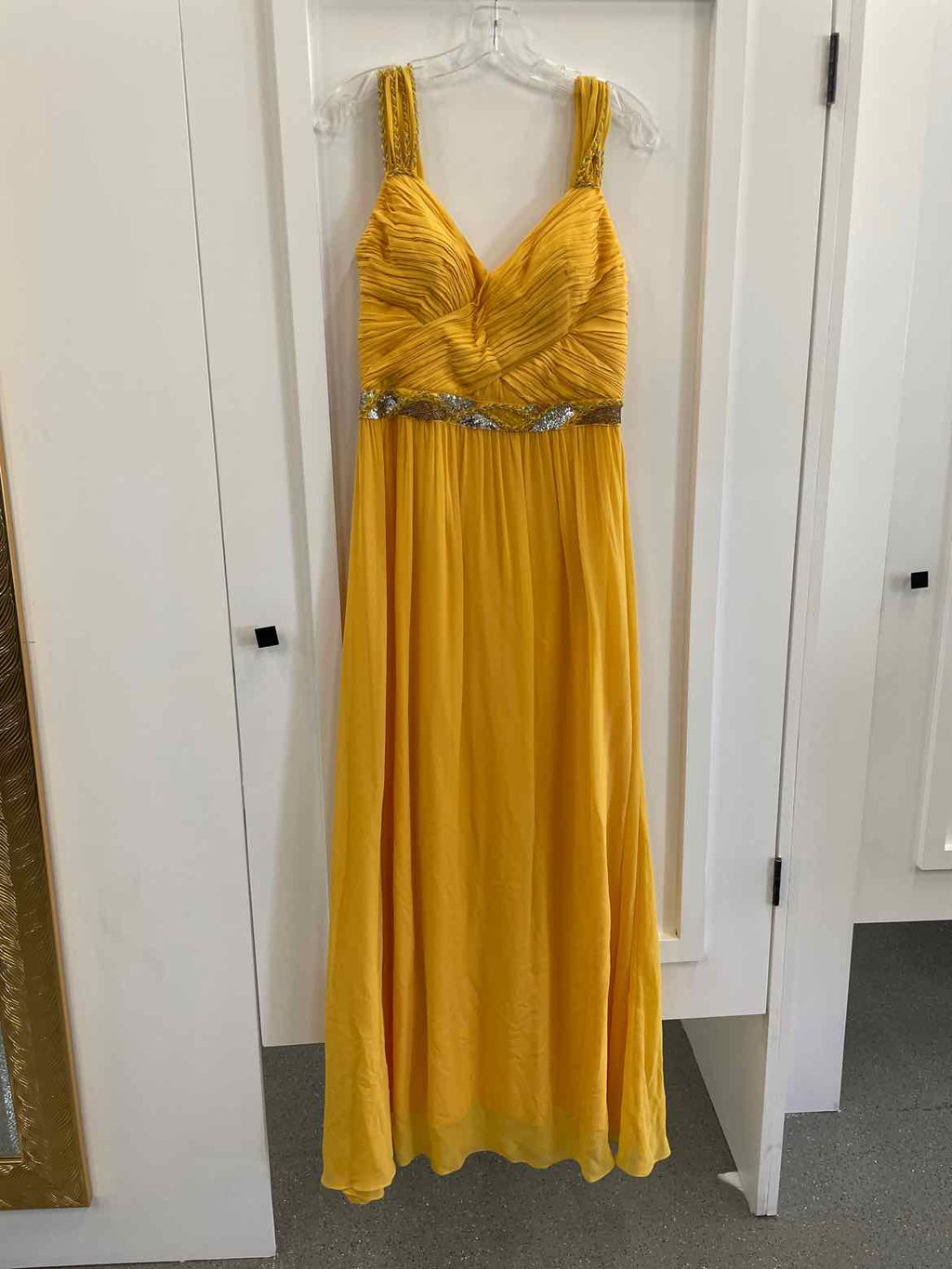 Nina Austin Size M Yellow Dress