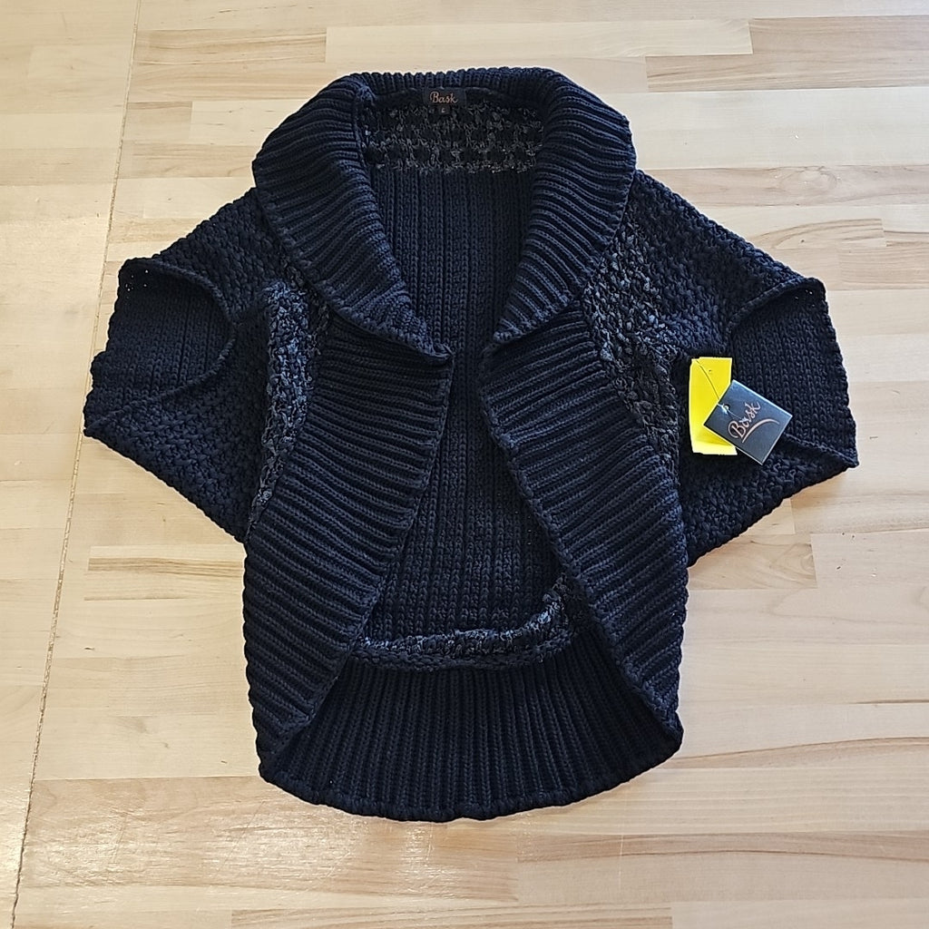 Bask Size L Black Cardigan