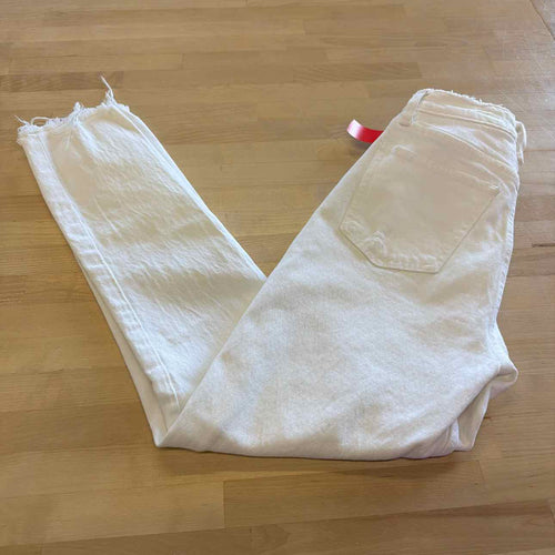 Abercrombie & Fitch Size 24 White Preloved Jeans