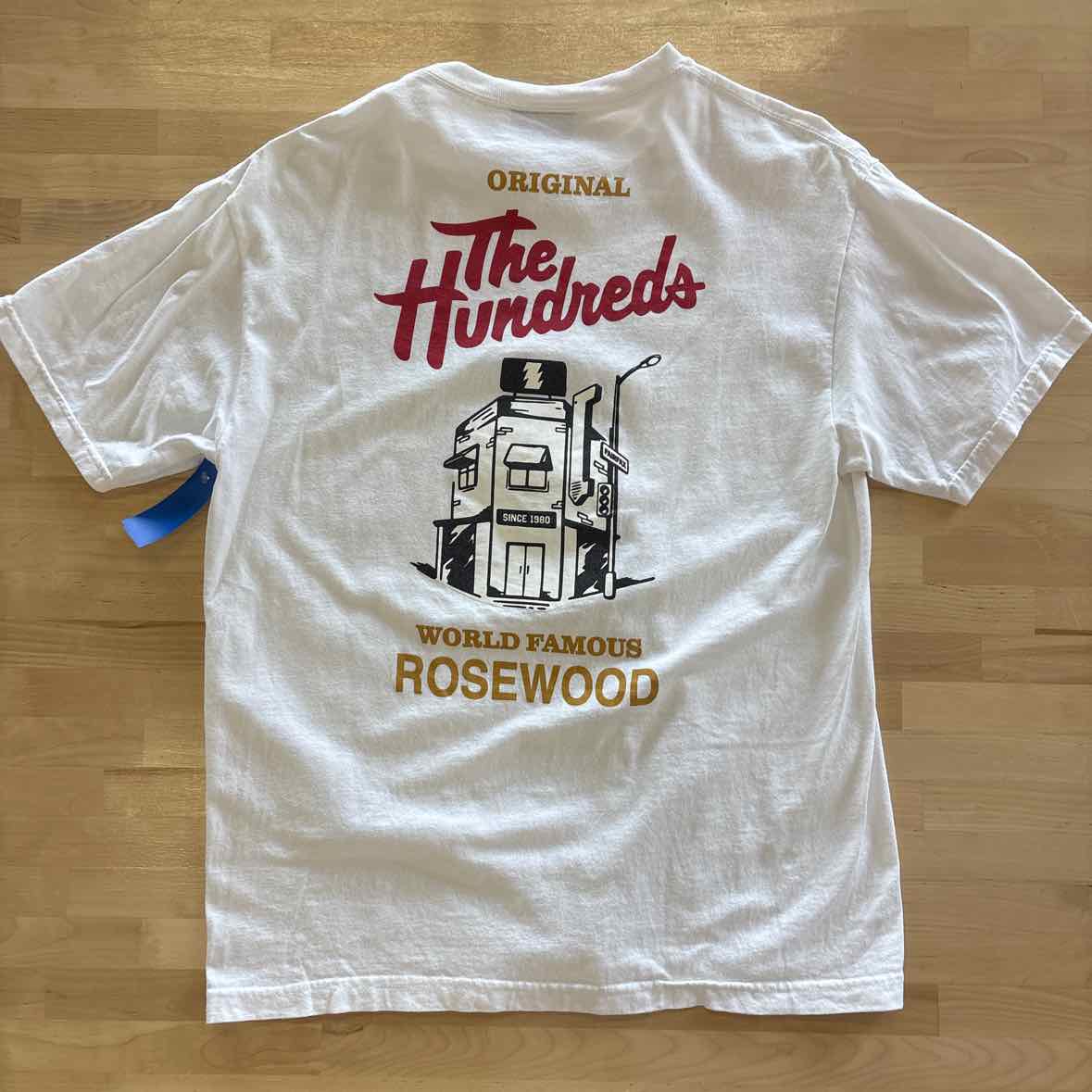 The Hundreds Men's Size L White MENS T-shirt