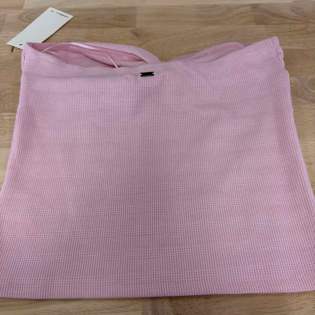 O'Neil Size M Lydia Knot-Front Fitted Tube Top