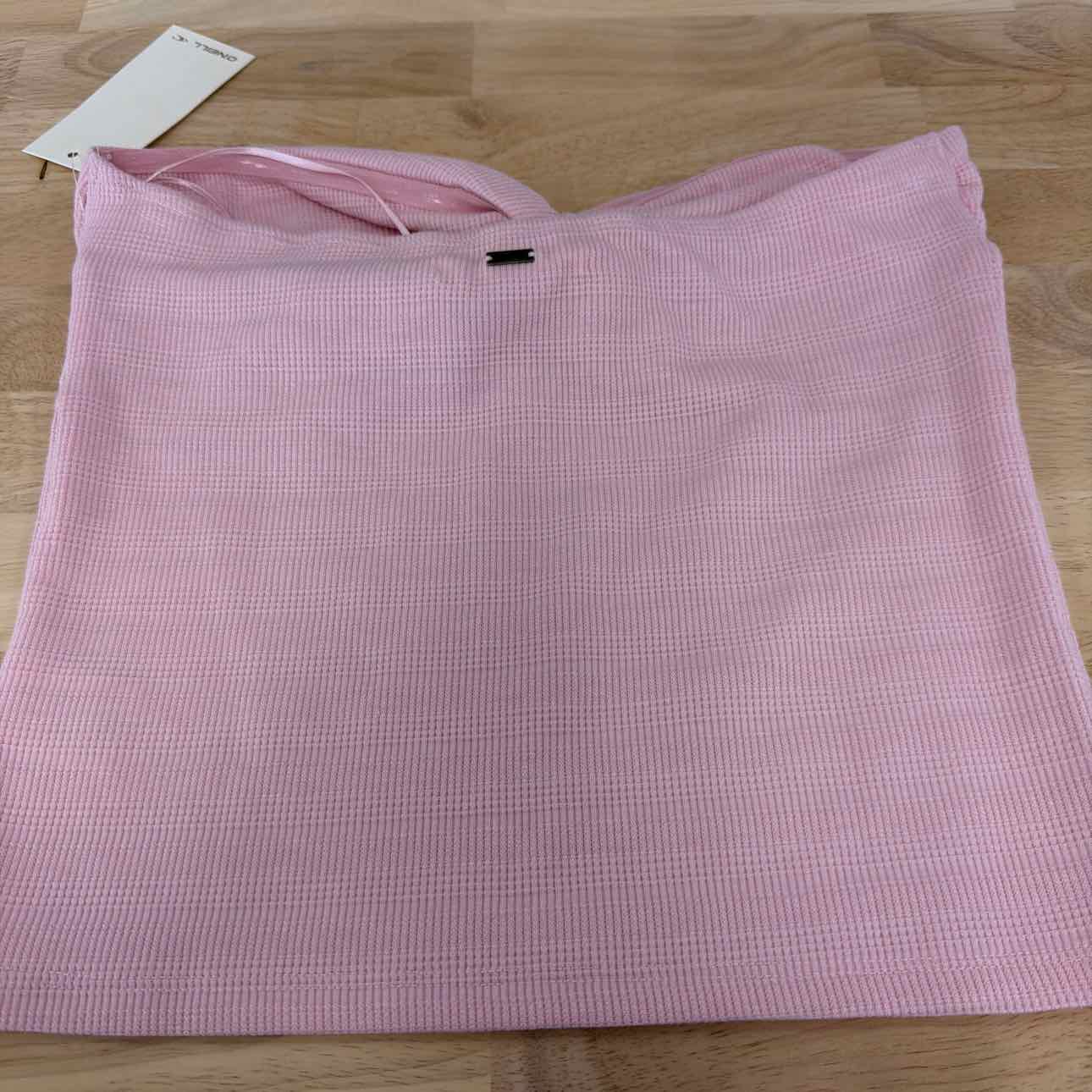O'Neil Size M Lydia Knot-Front Fitted Tube Top