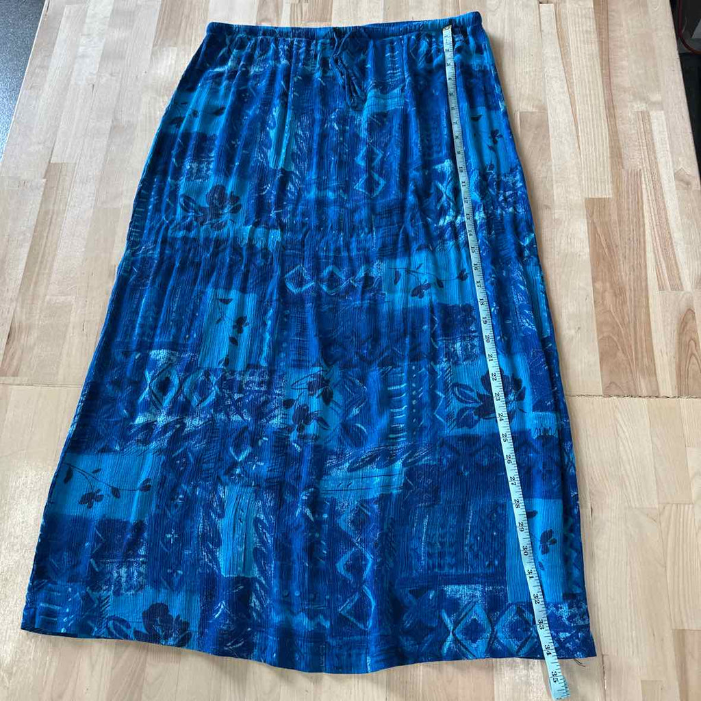 Notations Size XL Blue Skirt