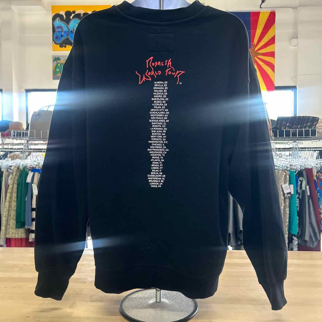Divided Size S Black Preloved Sweatshirt