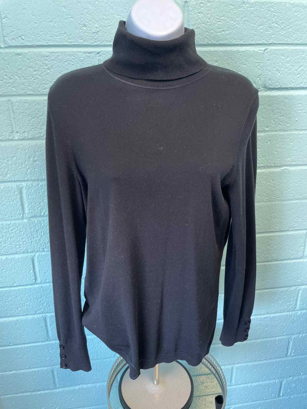 Talbots Size SP Black Sweater