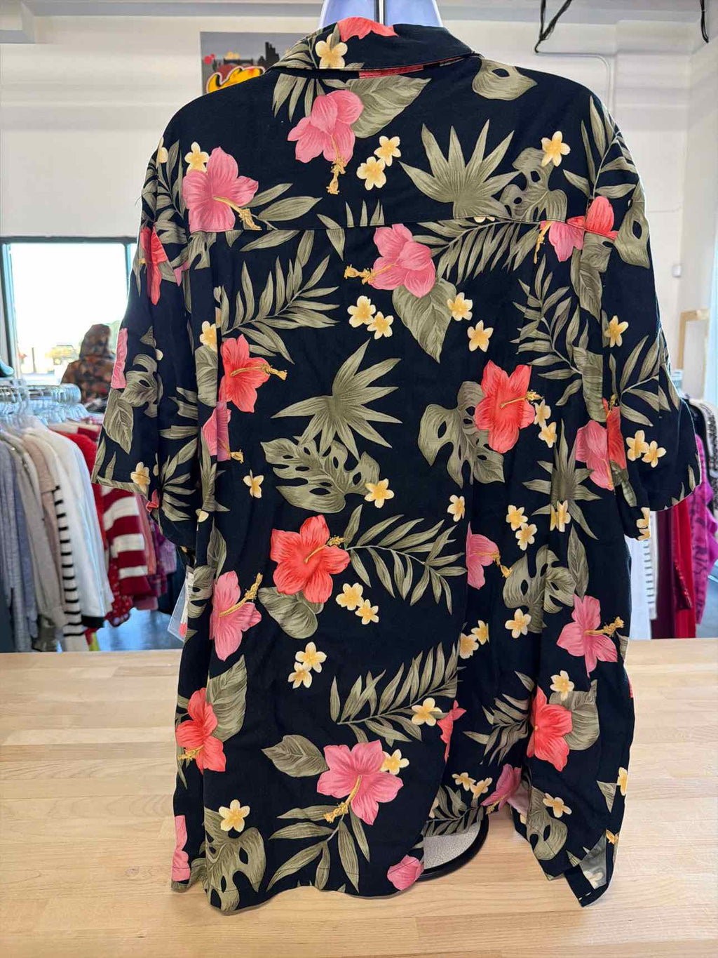 Westbound Size 3X Black Button Down Shirt