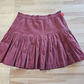 Anthropologie Size M Maroon Used Skirt
