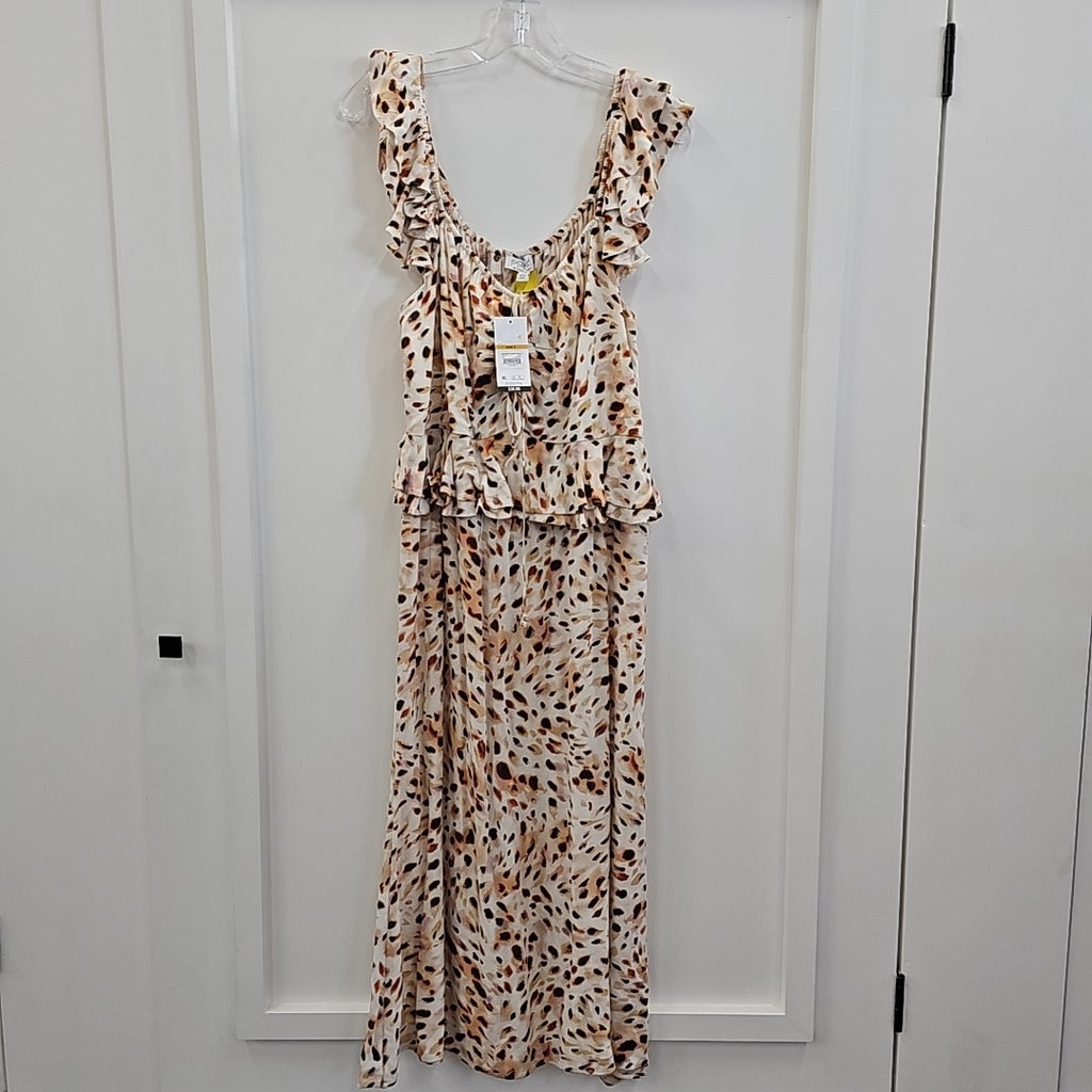 Sofia Size L Brown Dress