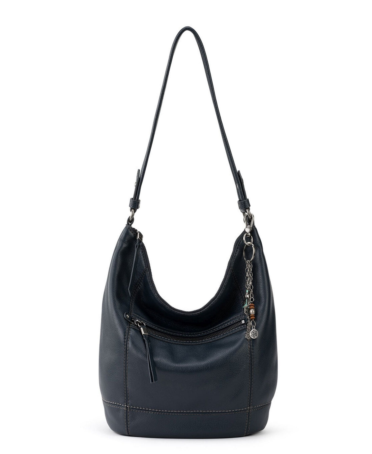 The Sak Black Tote Leather Handbag