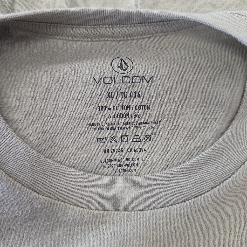 Volcom Size XL Cupid Cotton Logo Graphic Baby T-Shirt