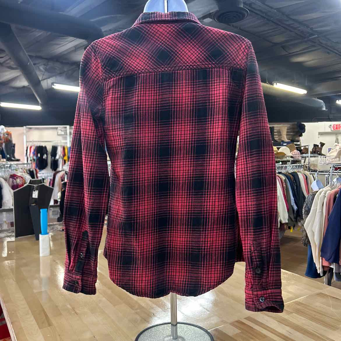 NFL Size S Red Preloved Flannel