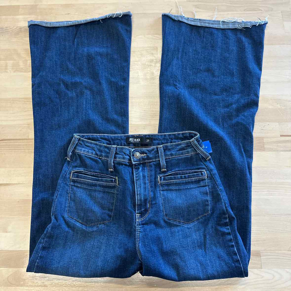 Just Black Size 29 Blue Jeans