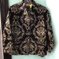 Susan Graver Size 20 Gold & Black Jacket