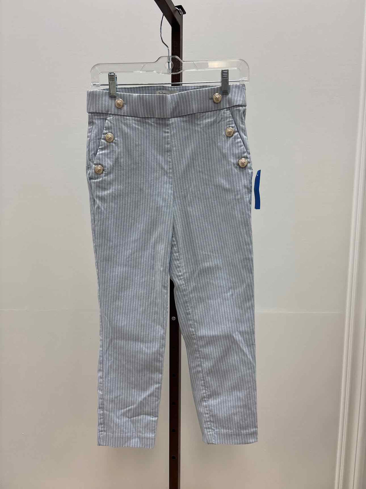 Jules & Leopold Size SP Blue White Preloved Pants