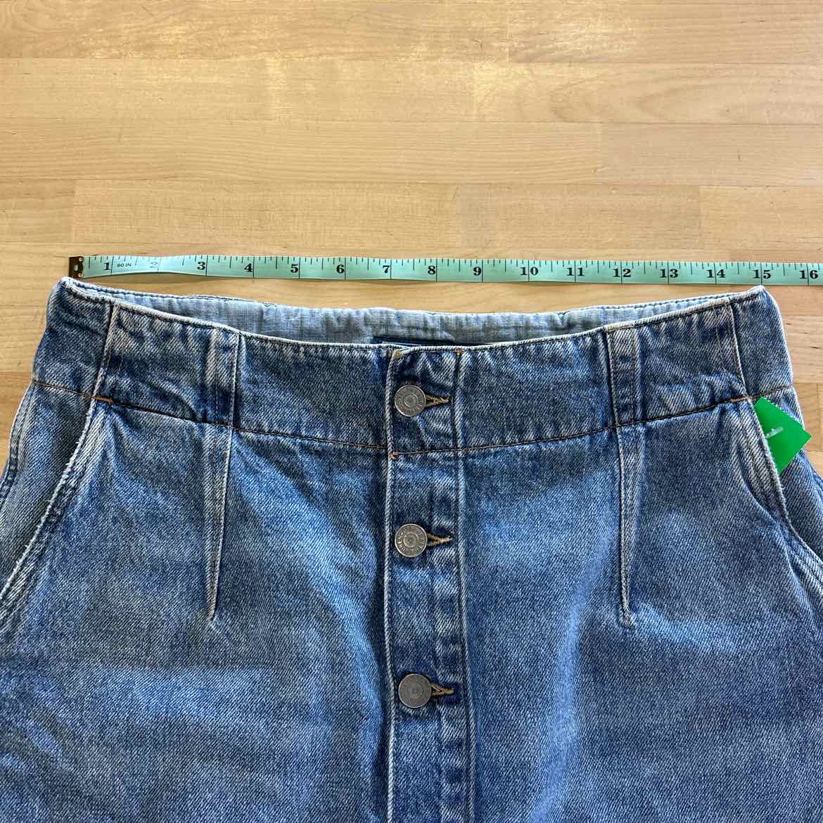 Ralph Lauren Size 29 Blue Denim Preloved Skirt