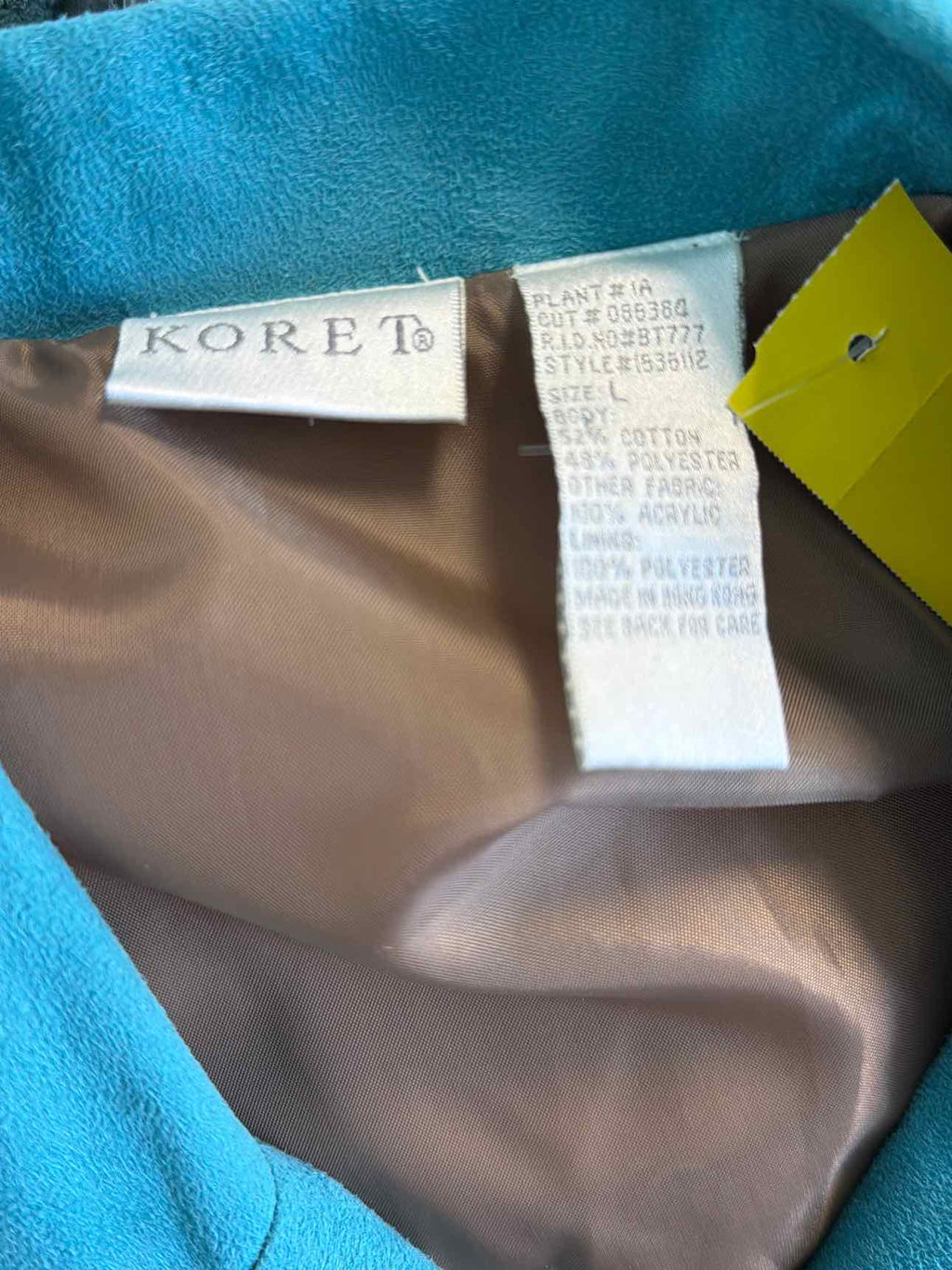 Koret Size L Brown/Teal Jacket