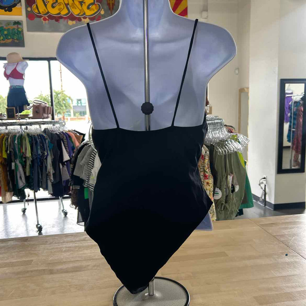 STR Size XL Black Preloved Bodysuit