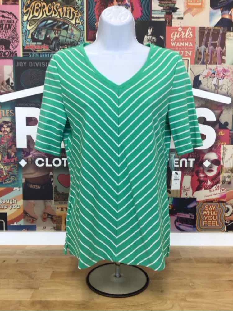 Talbots Size M Green Preloved T-Shirt SS