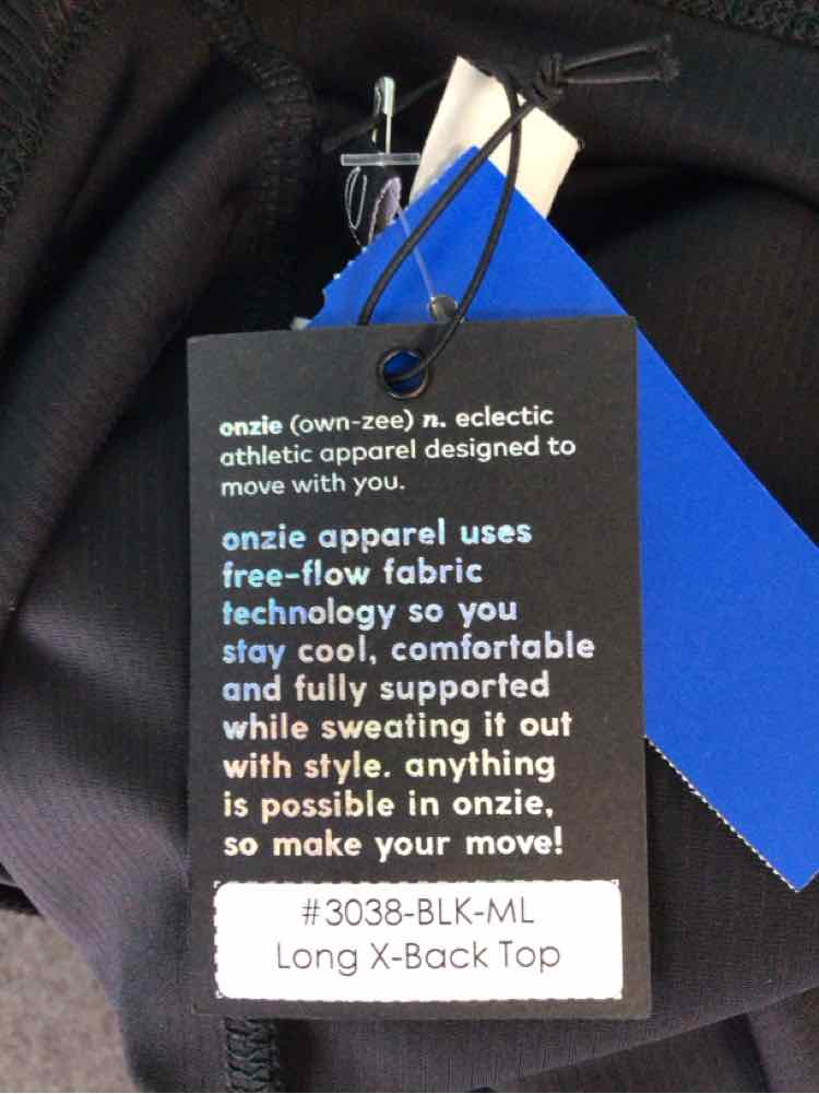 Onzie Size M/L Black Tank