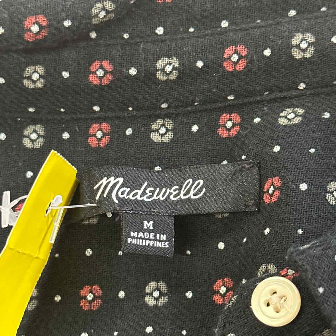 Madewell Size M Navy Button Down Shirt