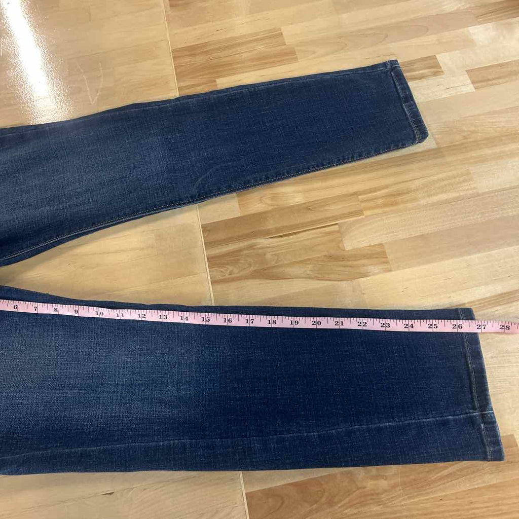 lee Size 8 Blue Denim Preloved Jeans