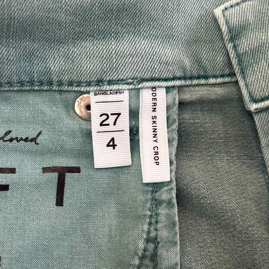 Loft Size 4 Teal Preloved Pants